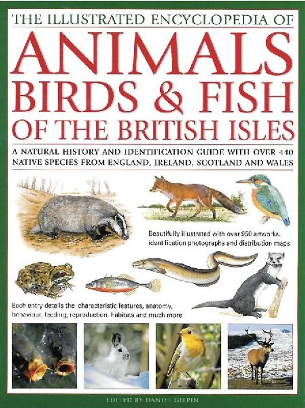 The Illustrated Encyclopedia of Animals, Birds & Fish of British Isles
