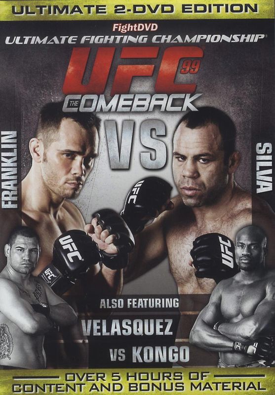 UFC - UFC 99: The Comeback (2 DVDs) DVD