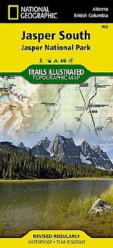Jasper South Map [Jasper National Park]
