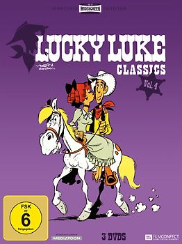 Lucky Luke Classics - Vol. 4 [3 DVDs, Remastered Widescreen Collection] DVD