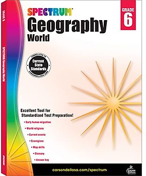 Spectrum Geography, Grade 6: World