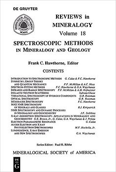 Spectroscopic Methods in Mineralogy and Geology
