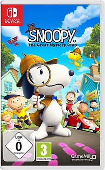 Snoopy The Great Mystery Club Nintendo Switch