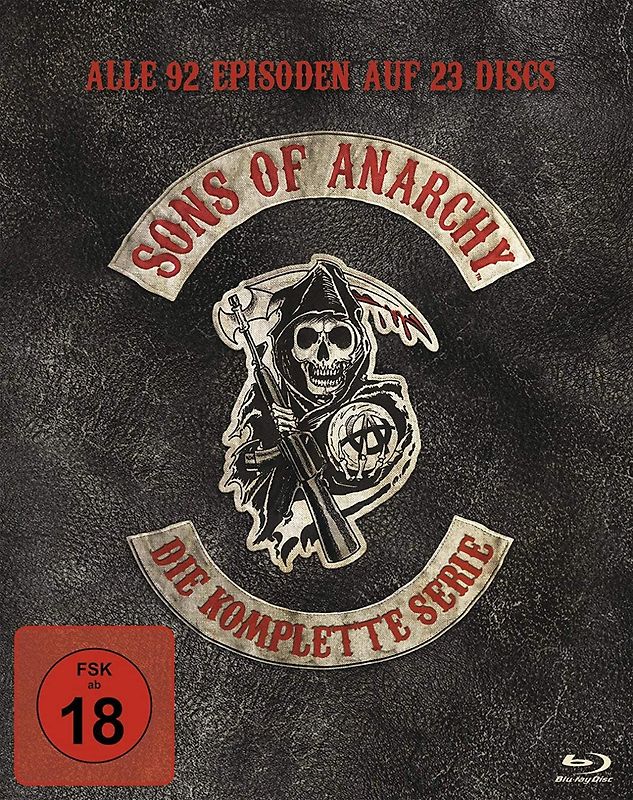 Sons of Anarchy - Komplettbox Staffel 1-7 [23 Discs] Blu-ray Disc