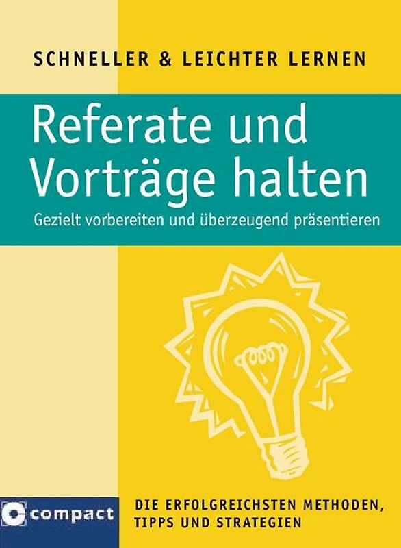 Referate und Vorträge halten