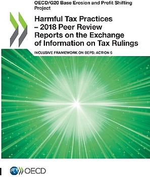 Harmful Tax Practices - 2018 Peer Review Reports on the Exchange of Information on Tax Rulings
