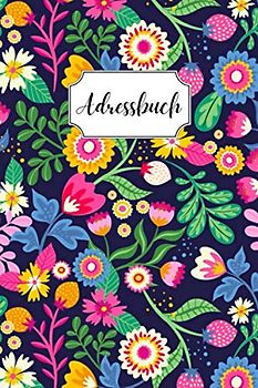 Adressbuch: Telefonbuch mit Inhaltsverzeichnis, A bis Z | A5 Format, praktisches Heft | Original | 728 Kontakte