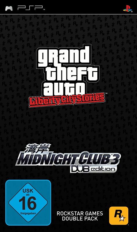 GTA Liberty City Stories + Midnight Club 3 PlayStation Portable