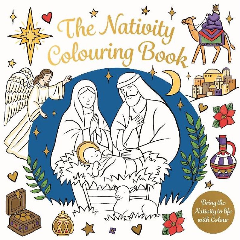 The Nativity Colouring Book