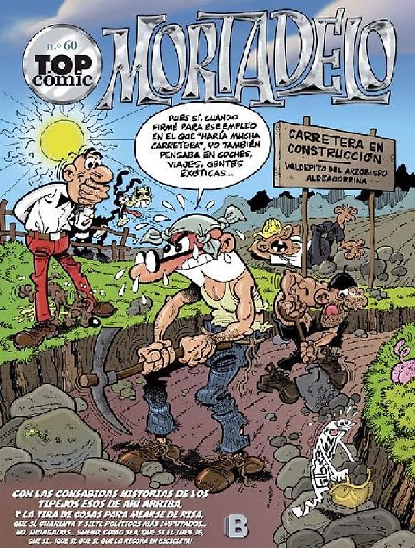 Top cómic Mortadelo 60, La ruta del yerbajo