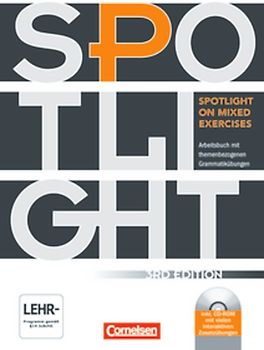 Spotlight on Mixed Exercises - Third Edition / A2-B1 - Arbeitsbuch mit Lösungen und CD-ROM
