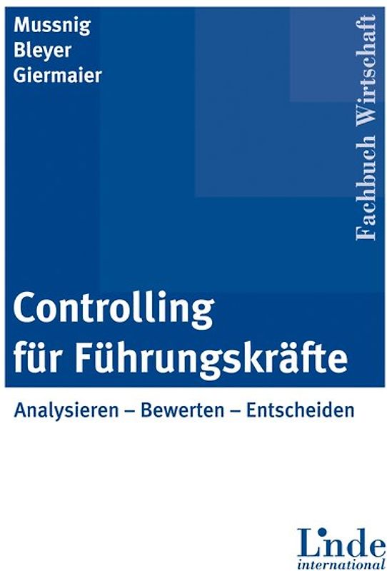 Controlling für Führungskräfte