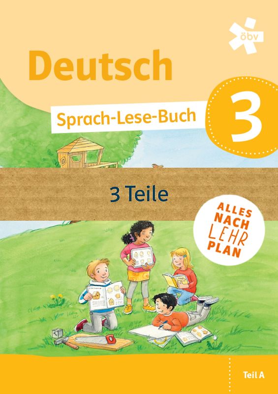 Deutsch Sprach-Lese-Buch 3, Schulbuch in drei Teilen