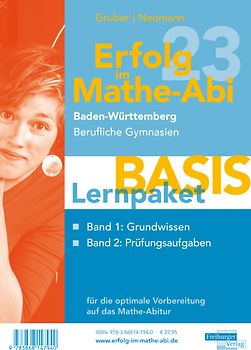 Erfolg im Mathe-Abi 2023 Lernpaket 'Basis' Baden-Württemberg Berufliche Gymnasien