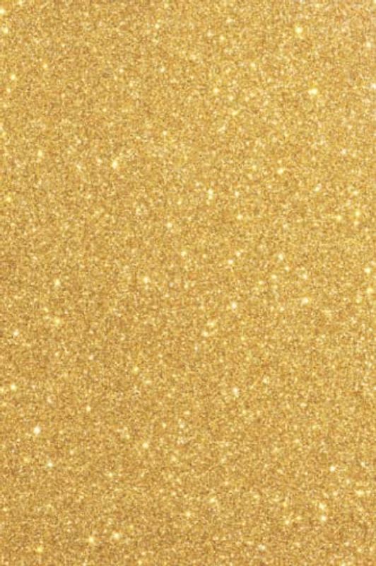Gold Glitter Journal: 6 X 9 Ruled Diary, Lined Notebook For Writing, Golden Glitter Decorative Texture Cover - A Helpful Gift For The Person Who Loves Gold