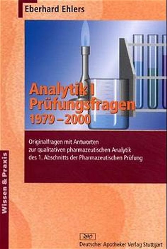 Analytik I - Prüfungsfragen 1979-2000