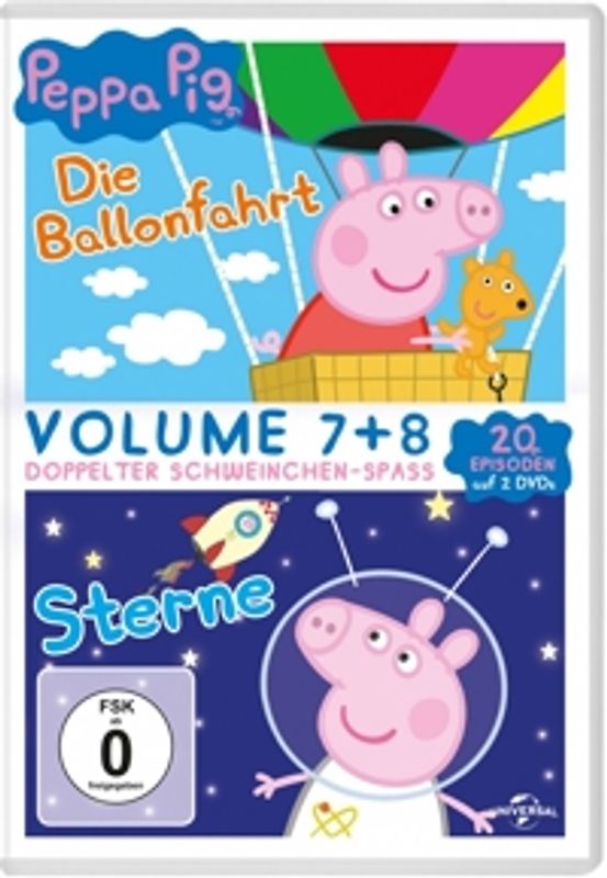 Peppa Pig - Die Ballonfahrt & Sterne DVD