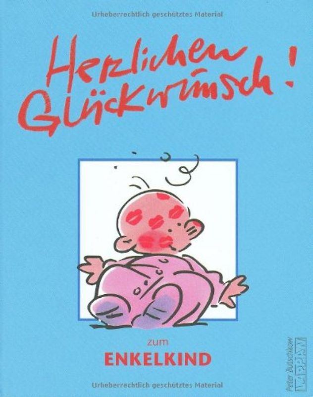 Herzlichen Glückwunsch zum Enkelkind