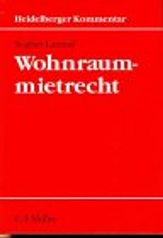 Heidelberger Kommentar zum Wohnraummietrecht