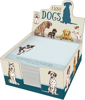 Zettelkästchen - I love dogs