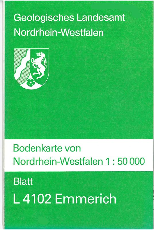 Bodenkarten von Nordrhein-Westfalen 1:50000 / Emmerich