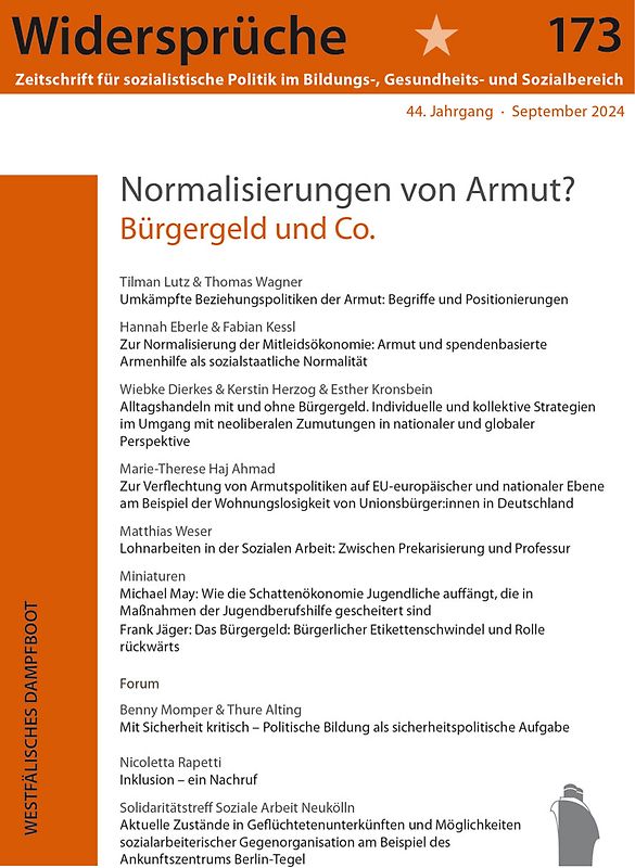 Normalisierungen von Armut?