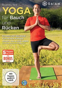 Rodney Yee - Yoga für Bauch und Rücken DVD