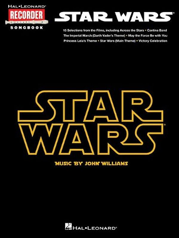 Star Wars (Hal Leonard Recorder Songbook)