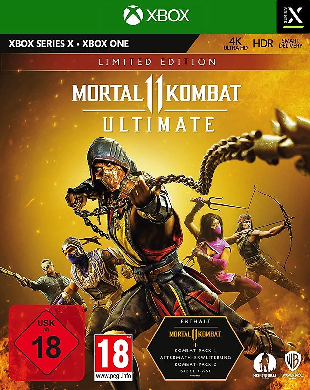 Mortal Kombat 11 [Ultimate Limited Edition inkl. Steelbook] Xbox Series X