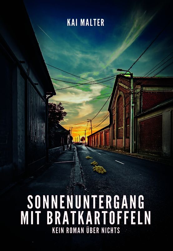 Sonnenuntergang mit Bratkartoffeln