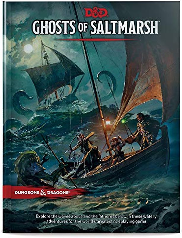 Dungeons & Dragons Ghosts of Saltmarsh Hardcover Book (D&D A