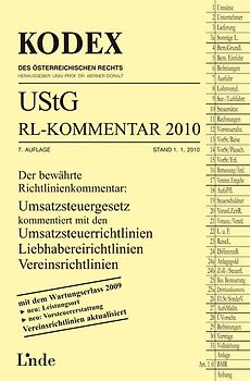 KODEX UStG-Richtlinien-Kommentar 2010