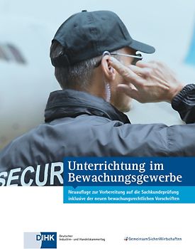 Unterrichtung im Bewachungsgewerbe