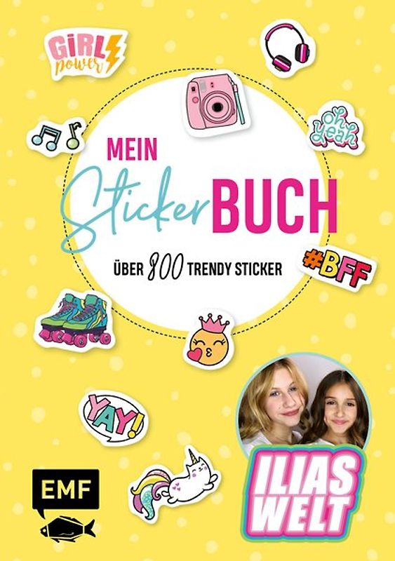 Ilias Welt – Mein Stickerbuch: Über 500 Motiv- und Foto-Sticker für Fans von Ilia und Arwen