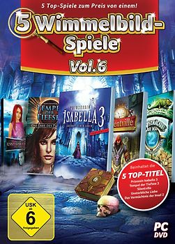 5 Wimmelbild-Spiele - vol. 6 (PC) PC Spiele