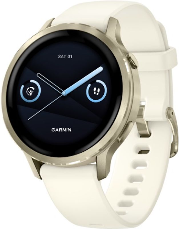 Garmin Venu 4 41 mm or bracelet silicone beige [Wi-Fi]