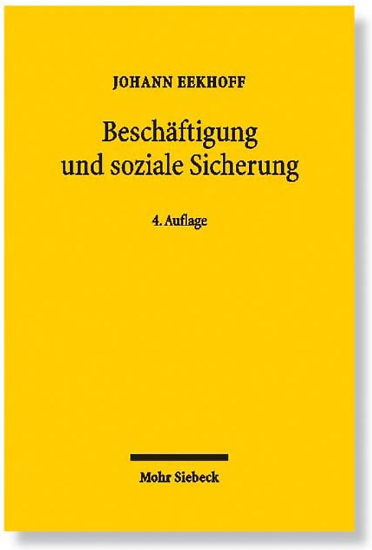 Beschäftigung und soziale Sicherung
