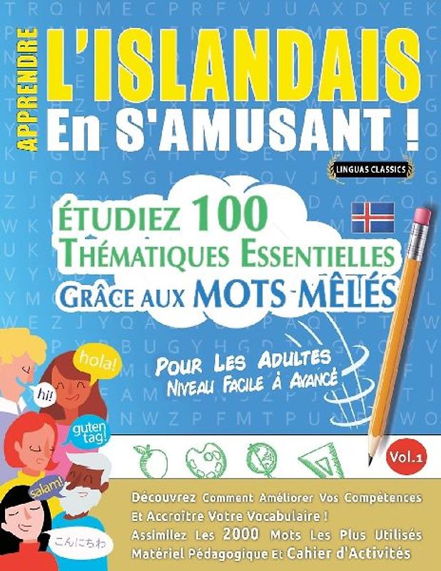 APPRENDRE L'ISLANDAIS EN S'AMUSANT - POUR LES ADULTES