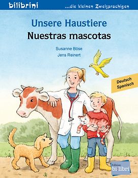 Unsere Haustiere (Deutsch-Spanisch)