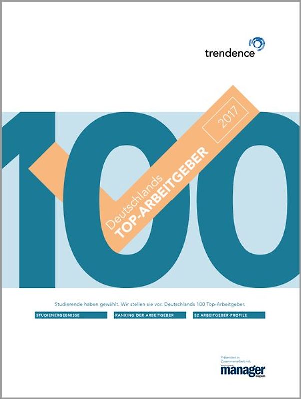 Deutschlands 100 Top-Arbeitgeber (Ausgabe 2017)