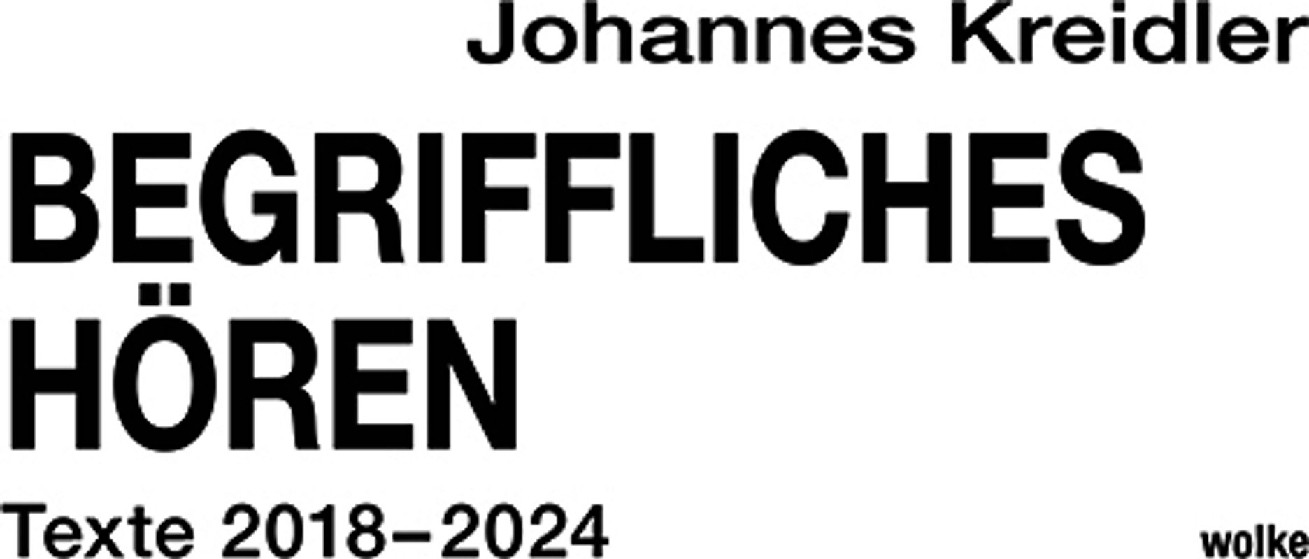 Begriffliches Hören