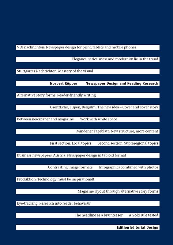 Newspaper Design and Reading Research