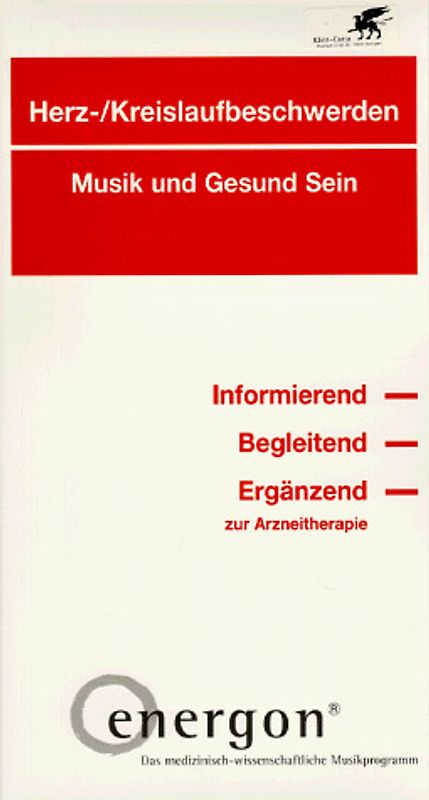 energon - Das medizinisch-wissenschaftliche Musikprogramm. Herz- /Kreislaufbeschwerden