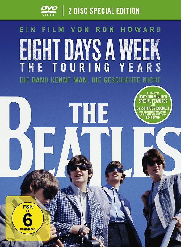 The Beatles: Eight Days a Week - The Touring Years [Special Edition, 2 Discs, OmU] DVD