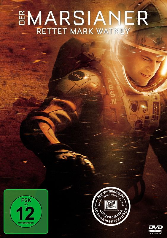 Der Marsianer - Rettet Mark Watney DVD