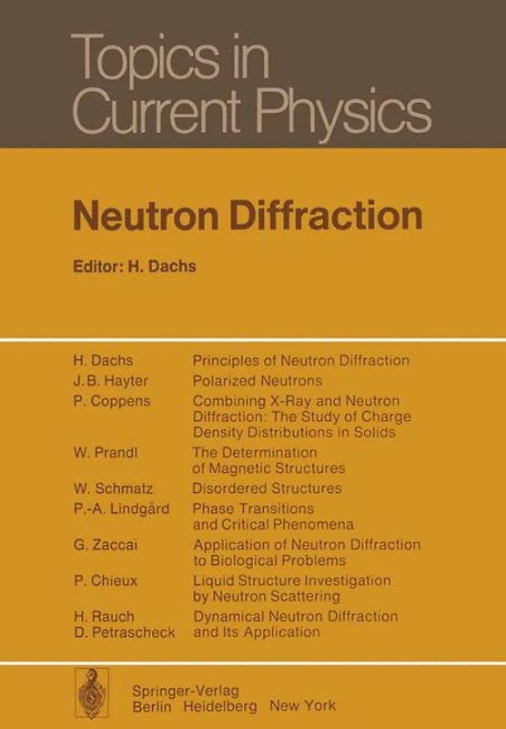Neutron Diffraction