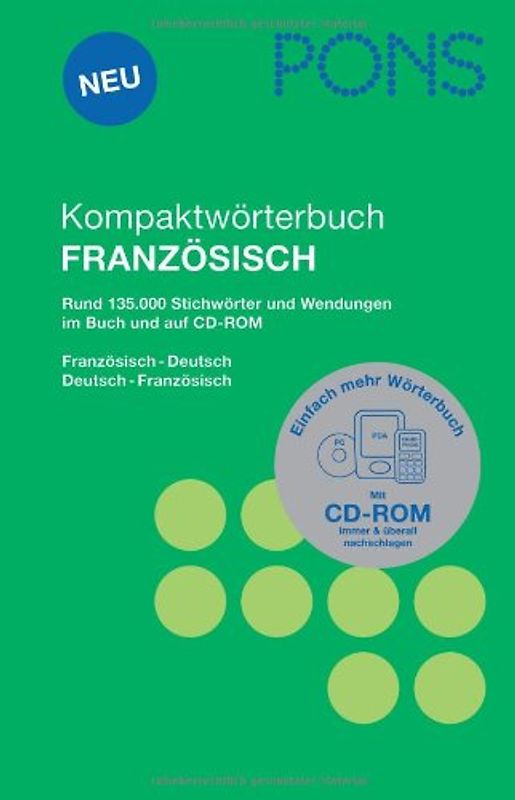 PONS Kompaktwörterbuch Französisch