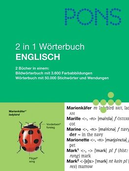PONS 2 in 1 Wörterbuch Englisch. Deutsch-Englisch /Englisch-Deutsch