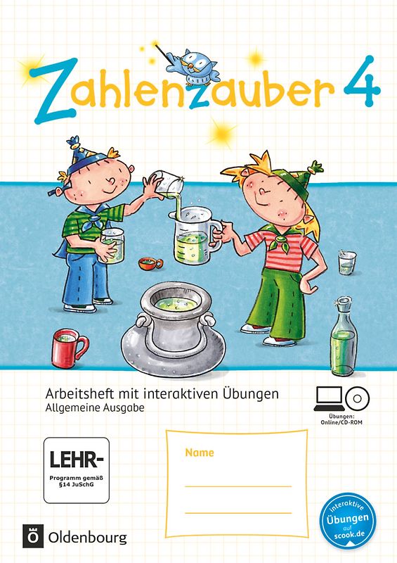 Zahlenzauber - Mathematik für Grundschulen - Allgemeine Ausgabe 2016 - 4. Schuljahr