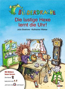 Die lustige Hexe lernt die Uhr!